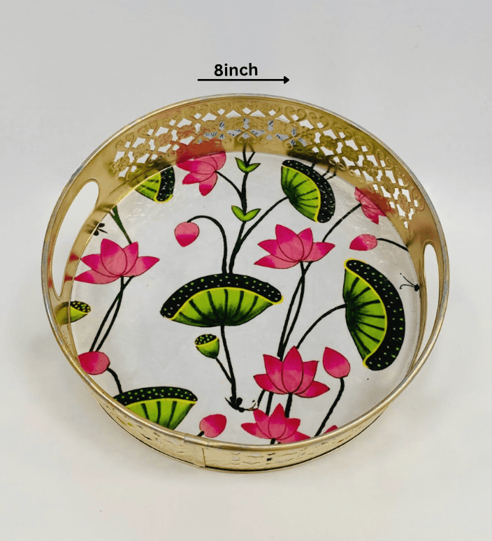 Golden Pichwai Tray Tambulam Hamper (H0297)
